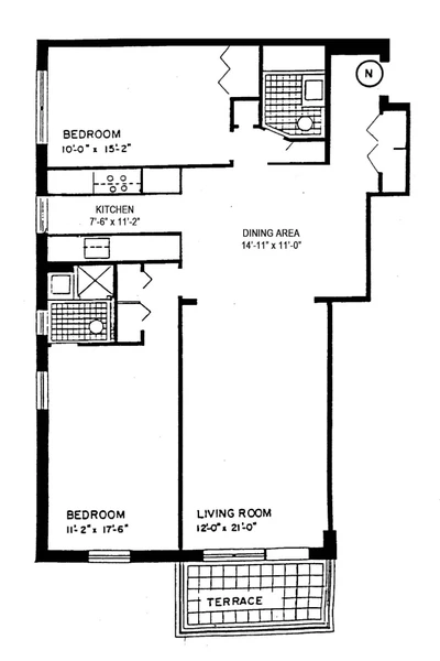 2 bedrooms apartment for rent in Kensington - Brooklyn, New York