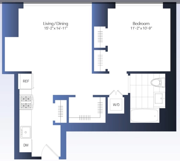 1 bedroom apartment for rent in Midtown West - Manhattan, New York