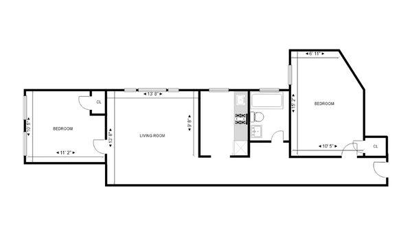 2 bedrooms apartment for rent in Morningside Heights - Manhattan, New York