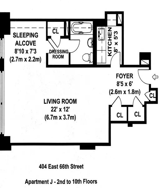 Studio Apartment for rent in Upper East Side - Manhattan, New York
