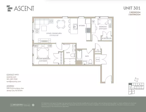 2 bedrooms apartment for rent in Jersey City - Jersey City / Hoboken, New York