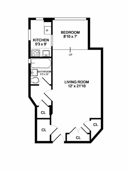 Studio Apartment for rent in Upper West Side - Manhattan, New York