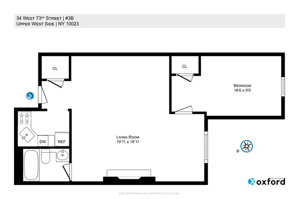 1 bedroom apartment for rent in Upper West Side - Manhattan, New York