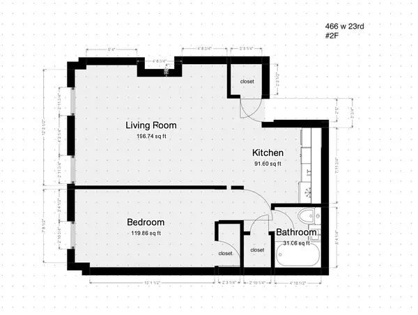 1 bedroom apartment for rent in Chelsea - Manhattan, New York
