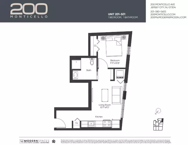 1 bedroom apartment for rent in Jersey City - Jersey City / Hoboken, New York