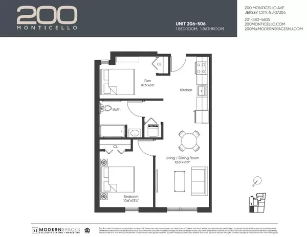 2 bedrooms apartment for rent in Jersey City - Jersey City / Hoboken, New York