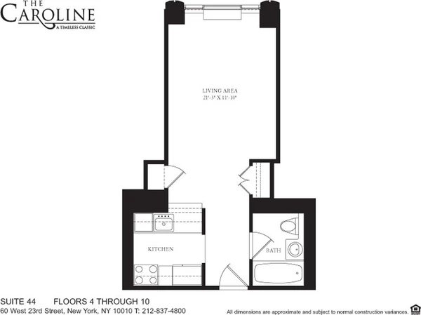 Studio Apartment for rent in Flatiron - Manhattan, New York