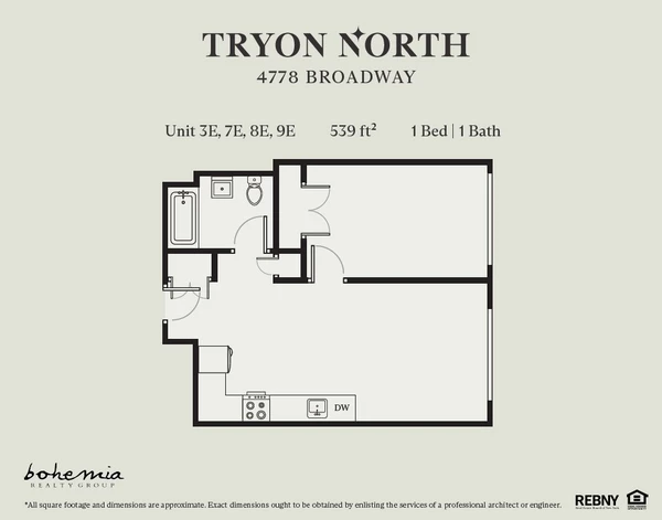 1 bedroom apartment for rent in Inwood - Manhattan, New York