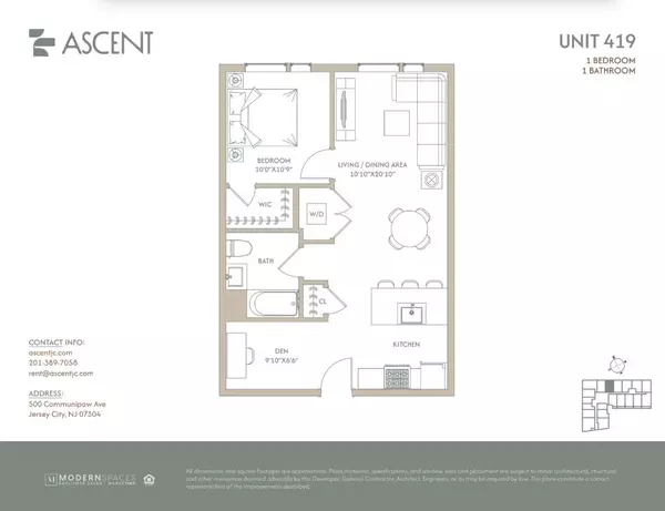 1 bedroom apartment for rent in Jersey City - Jersey City / Hoboken, New York
