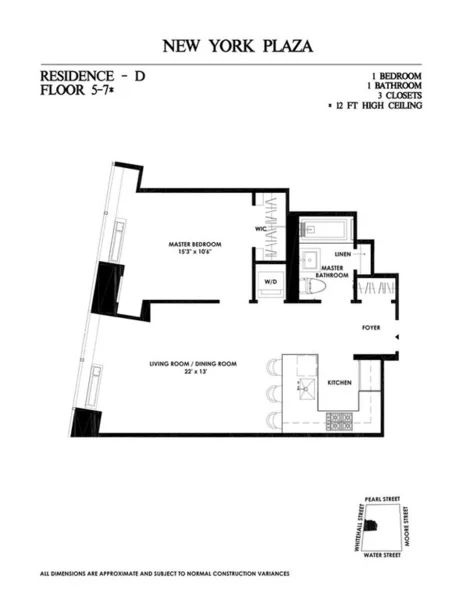 1 bedroom apartment for rent in FiDi - Manhattan, New York