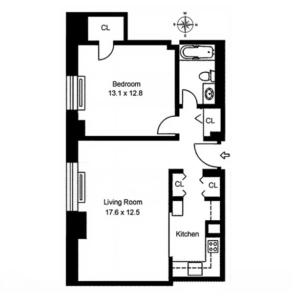 1 bedroom apartment for rent in Upper West Side - Manhattan, New York