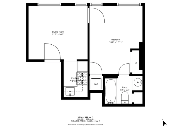 1 bedroom apartment for rent in Brooklyn Heights - Brooklyn, New York