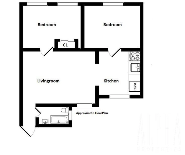 2 bedrooms apartment for rent in Harlem - Manhattan, New York