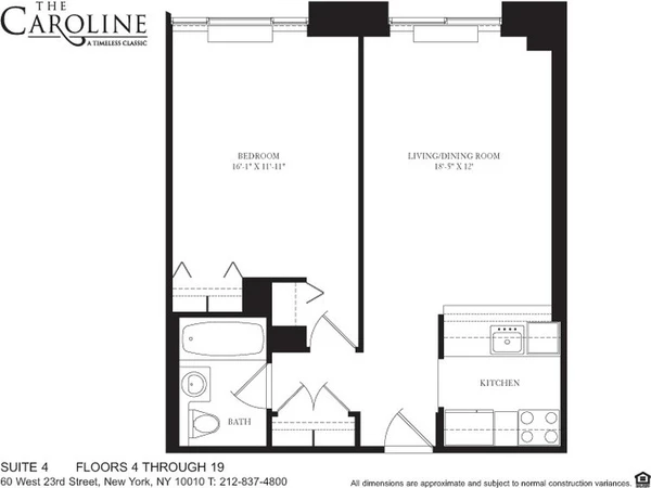 1 bedroom apartment for rent in Flatiron - Manhattan, New York