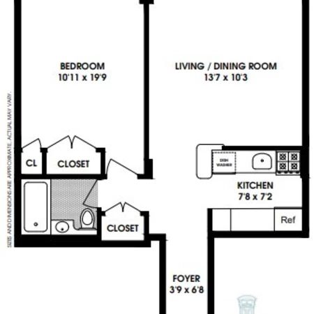 1 bedroom apartment for rent in Midtown West - Manhattan, New York