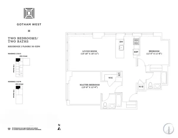 2 bedrooms apartment for rent in Midtown West - Manhattan, New York