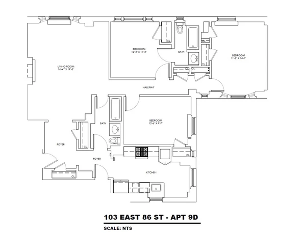 3 bedrooms apartment for rent in Upper East Side - Manhattan, New York