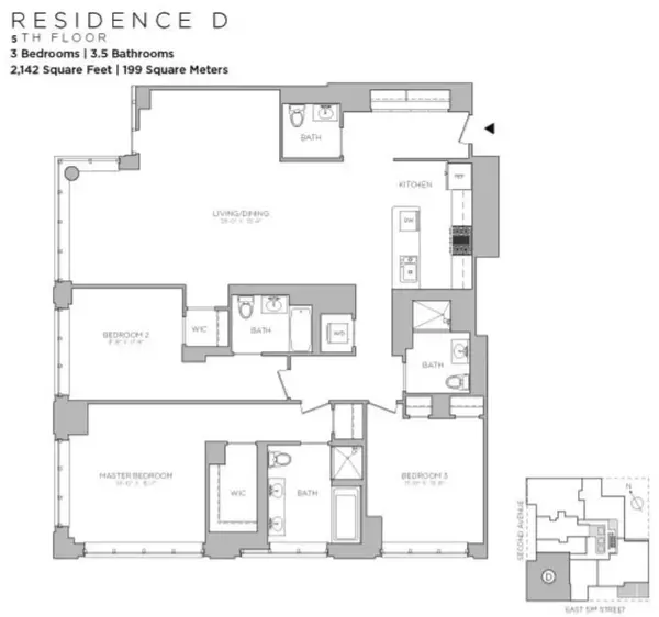 3 bedrooms apartment for rent in Midtown East - Manhattan, New York