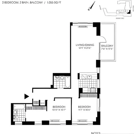 2 bedrooms apartment for rent in LIC - Queens, New York