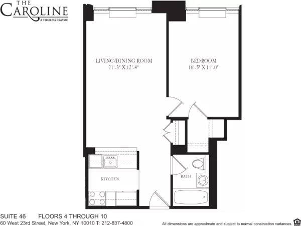 1 bedroom apartment for rent in Flatiron - Manhattan, New York