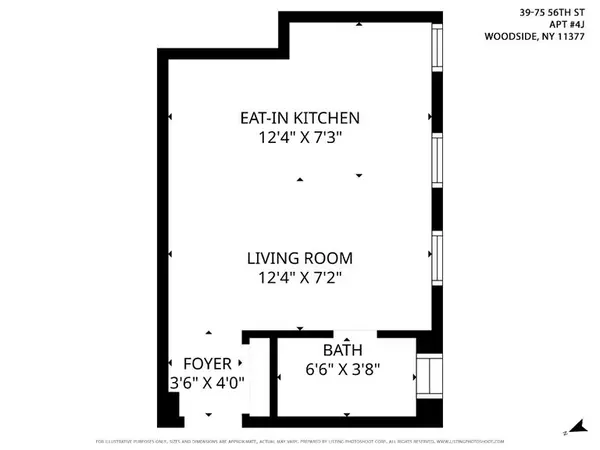 Studio Apartment for rent in Woodside - Queens, New York