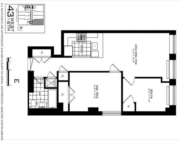 2 bedrooms apartment for rent in Union Square - Manhattan, New York