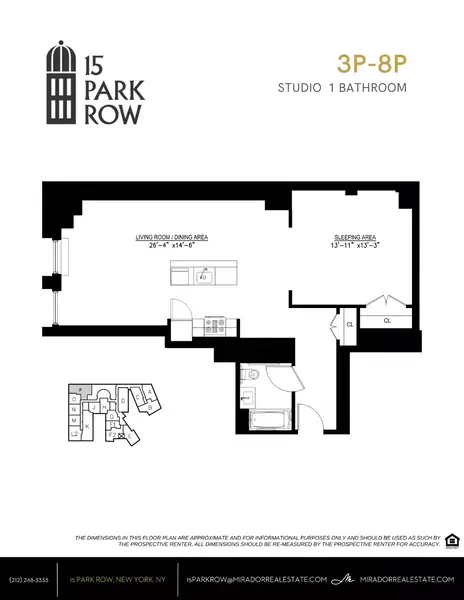 Studio Apartment for rent in FiDi - Manhattan, New York