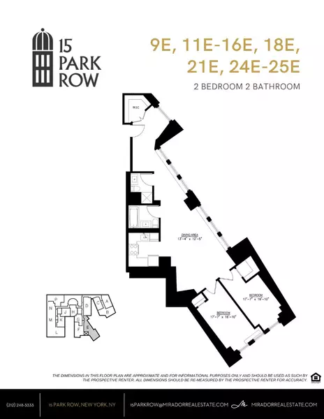 2 bedrooms apartment for rent in FiDi - Manhattan, New York