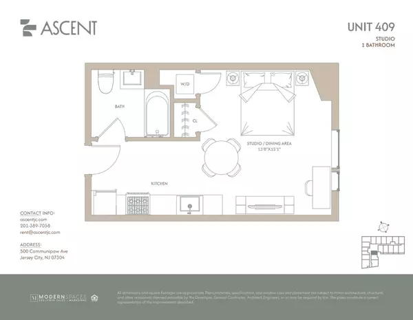Studio Apartment for rent in Jersey City - Jersey City / Hoboken, New York