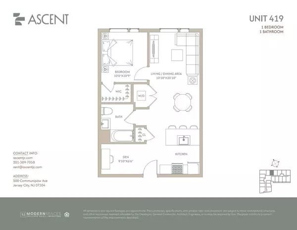 1 bedroom apartment for rent in Jersey City - Jersey City / Hoboken, New York
