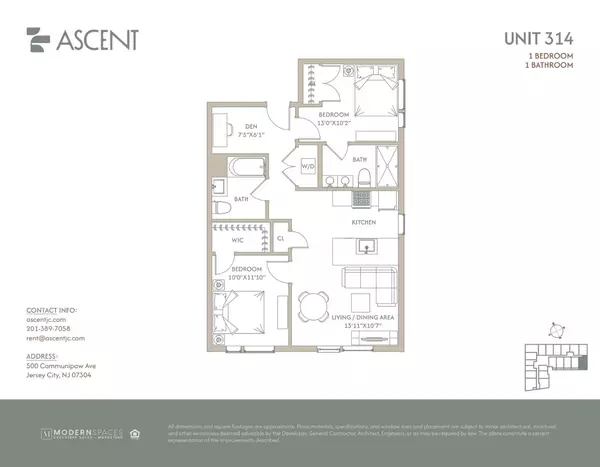 2 bedrooms apartment for rent in Jersey City - Jersey City / Hoboken, New York
