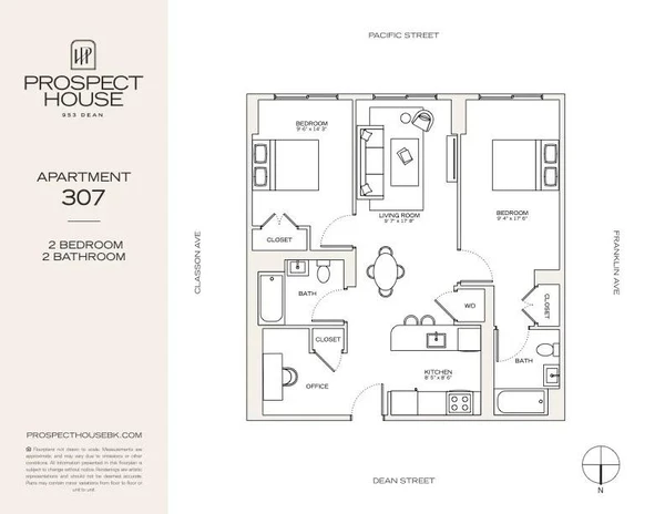 2 bedrooms apartment for rent in Crown Heights - Brooklyn, New York
