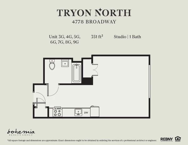 Studio Apartment for rent in Inwood - Manhattan, New York