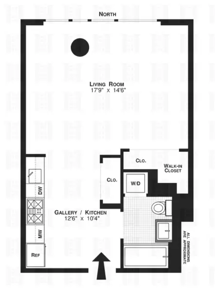 Studio Apartment for rent in Williamsburg - Brooklyn, New York