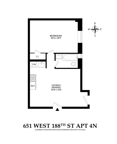1 bedroom apartment for rent in Washington Heights - Manhattan, New York