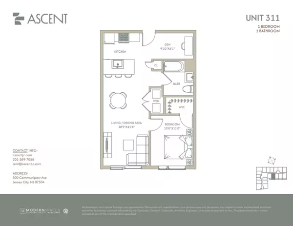 1 bedroom apartment for rent in Jersey City - Jersey City / Hoboken, New York