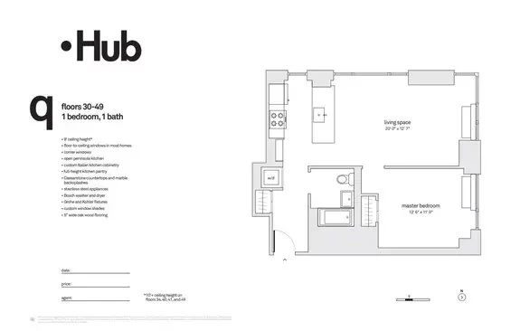 1 bedroom apartment for rent in Downtown Brooklyn - Brooklyn, New York