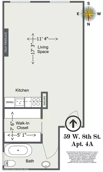 Studio Apartment for rent in West Village - Manhattan, New York