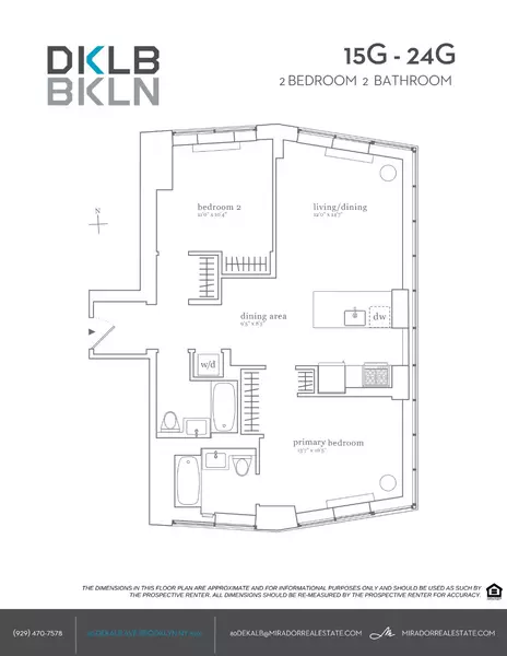 2 bedrooms apartment for rent in Fort Greene - Brooklyn, New York