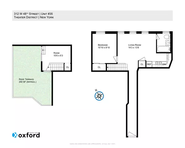 2 bedrooms apartment for rent in Midtown West - Manhattan, New York