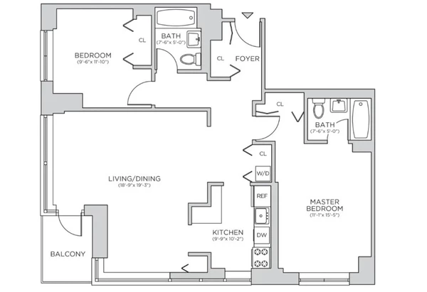 2 bedrooms apartment for rent in Upper West Side - Manhattan, New York