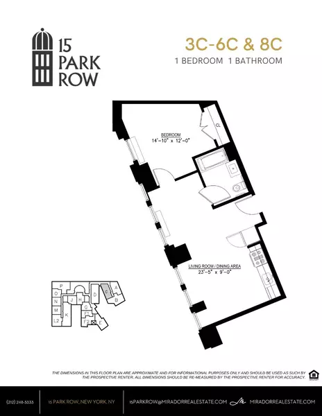 1 bedroom apartment for rent in FiDi - Manhattan, New York