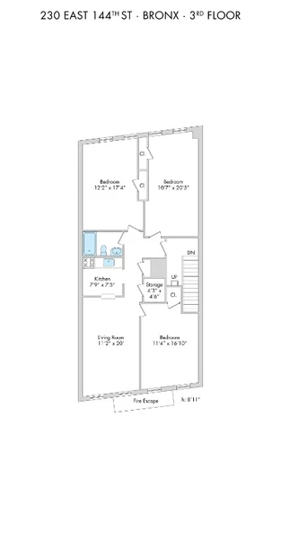 Studio Apartment for rent in Mott Haven - The Bronx, New York