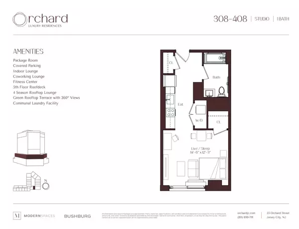 Studio Apartment for rent in Jersey City - Jersey City / Hoboken, New York