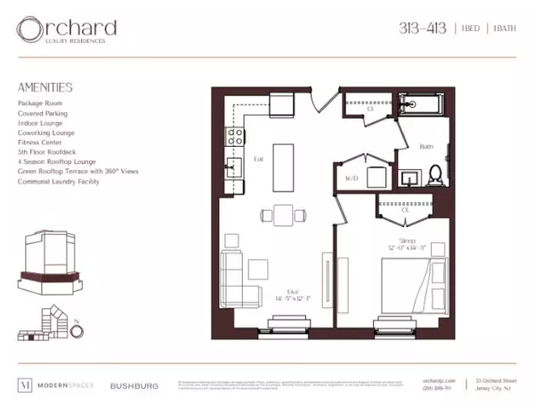 1 bedroom apartment for rent in Jersey City - Jersey City / Hoboken, New York