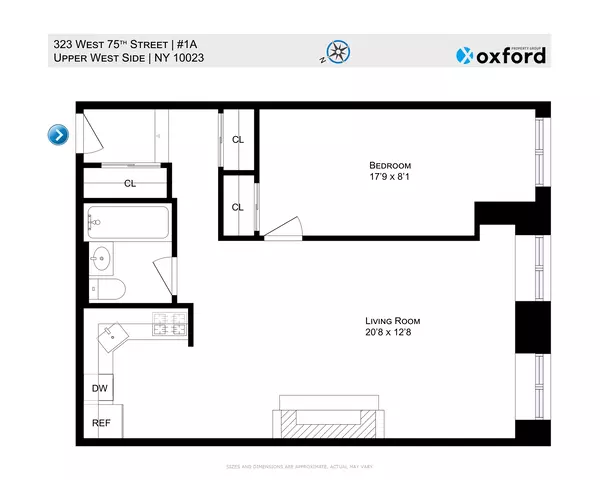 1 bedroom apartment for rent in Upper West Side - Manhattan, New York