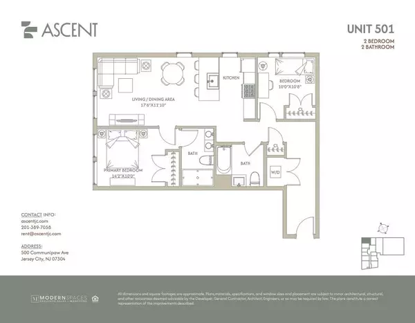 2 bedrooms apartment for rent in Jersey City - Jersey City / Hoboken, New York