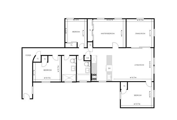 4 bedrooms apartment for rent in Upper West Side - Manhattan, New York