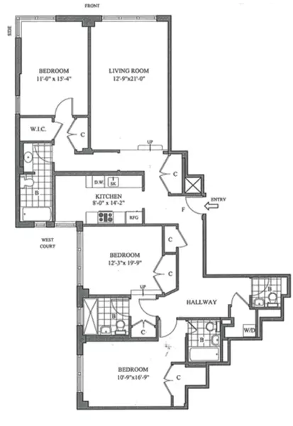 3 bedrooms apartment for rent in Upper West Side - Manhattan, New York