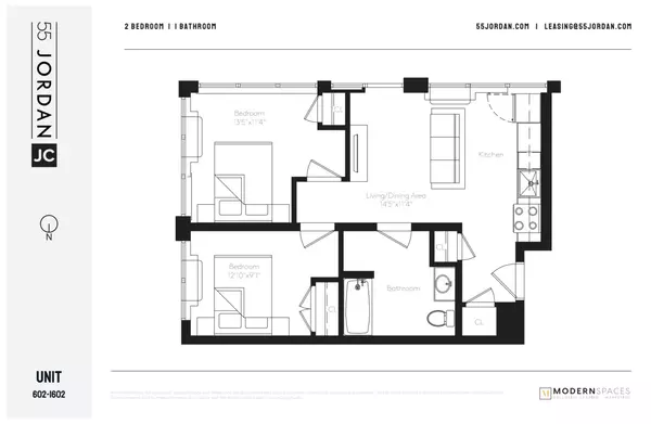 2 bedrooms apartment for rent in Jersey City - Jersey City / Hoboken, New York
